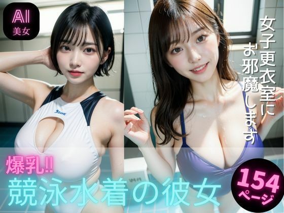 【❤巨乳】爆乳！競泳水着の彼女〜女子更衣室にお邪魔します〜全154P
